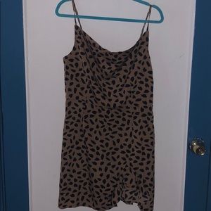 New Missguided satin dress